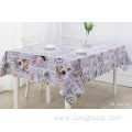 Senior Shiny Embossed Beautiful Decoration PVC Tablecloth